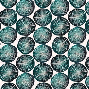 Nautical Stars // Teal Green