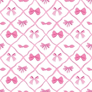 Ultra Feminine Pink Bows and Ribbon