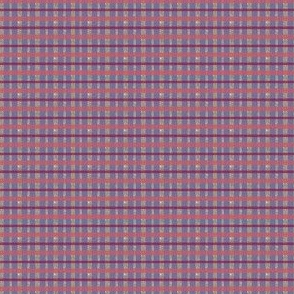 Tight plaid pattern in Pink, red and Gray Design #092
