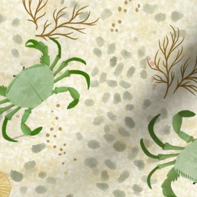 Sand crabs - green (large)