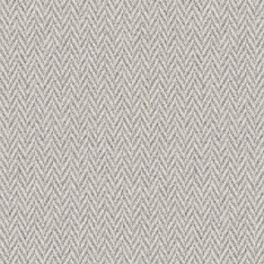 Herringbone Mini Chevron Natural Grey Cream Textured Wallpaper 