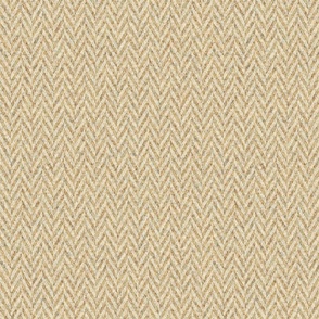 Herringbone Mini Chevron Natural Ochre Textured Wallpaper 