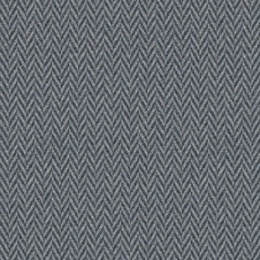 Herringbone Mini Chevron Natural Charcoal Grey Textured Wallpaper 