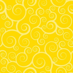 Sweetie Pie Background - Dk Yellow