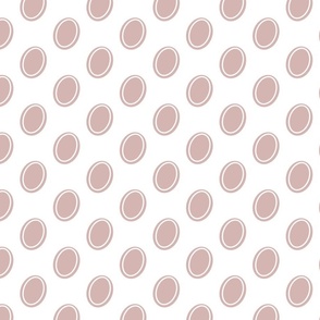 Pink Oval Dots