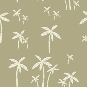 12 palm tree khaki