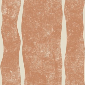 (large) Wabi Sabi Japandi Hand drawn lines Minimalism brown beige white