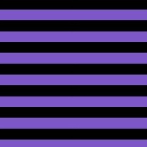 Halloween Stripes Purple and Black 