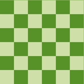 (s) Checkerboard | Potpourri Green | small scale | St Patricks