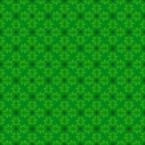 S - Dark Green Frog Design – Deep Emerald Geometric Art Illustration Wallpaper 