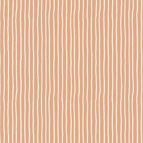 Soft Pastel Hand drawn stripes lines streaks on soft light brown
