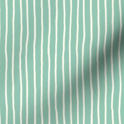 Soft Pastel Hand drawn stripes lines streaks on soft green