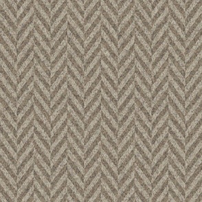 Herringbone Medium Chevron Sepia Brown Textured Wallpaper 