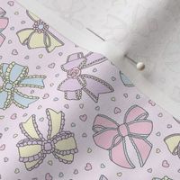 Fancy Bows: Pastels (Small Scale)