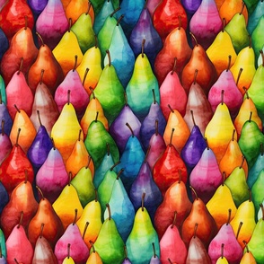 Harvest Spectrum Watercolor Pears