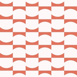 Pink // Wavy Terracotta Tiles