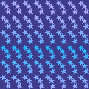 Tri Star Blue Hues