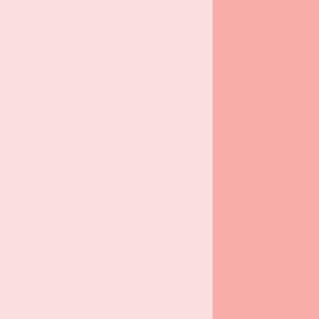 Large-Scale broad preppy stripe in shades of pink