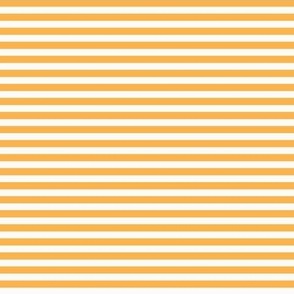 A pin stripe, candy stripe in orange and cream
