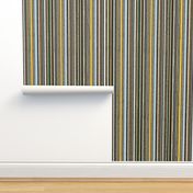 By the Rule Vertical Stripe with Black Line
