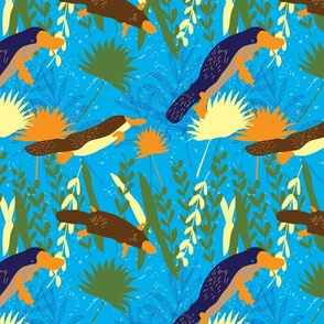 Australian Forest Platypus Pattern 2