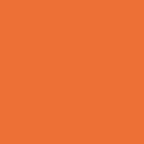 Solid deep orange / plain color