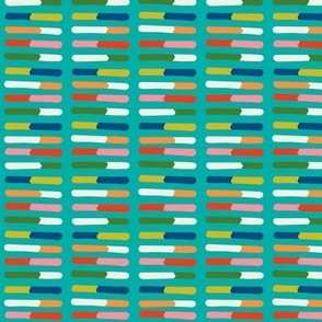 DNA Simple on turquoise