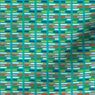 DNA Simple on turquoise (small)