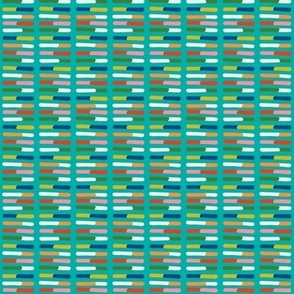 DNA Simple on turquoise (small)