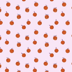 S | Cute Oranges | lilac