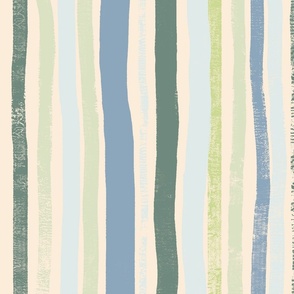 Special Commission - Wild Grasses Collection I Stripes I Size XL I 24 I on beige