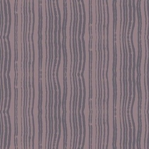 Boho Organic Stripes in purple and lavender