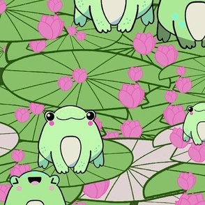 Kawaii Frogs