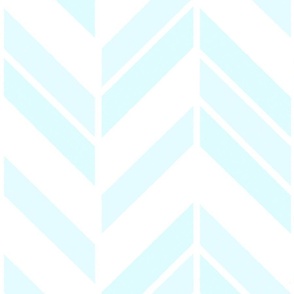 Minimalist Textured Chevron in Aqua Blue