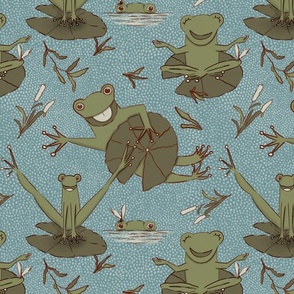 Leaping frogs