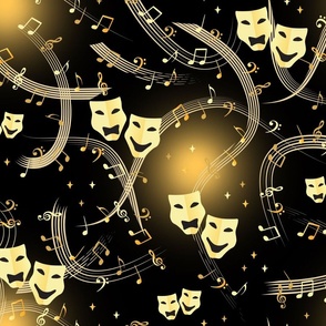 Gold music and theater