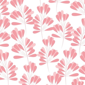 Pink Vines - Wisteria - Flowers - Florals - Japanese Wisteria - Chinese Wisteria - Nature - Elegant - Garden - Monochromatic - Spring