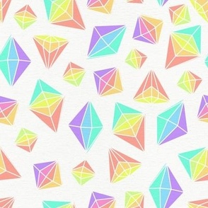 Rainbow Crystals Pattern