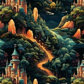 Forest Castle Fantasy