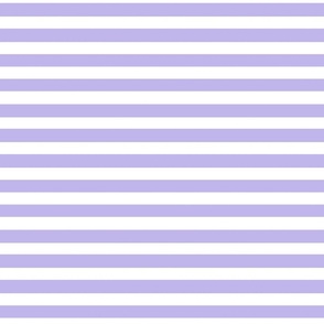 Pastel Purple Lilac and White Stripes 
