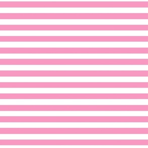 Pink and White Stripes 