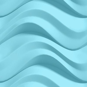 Rippled Aqua Waves