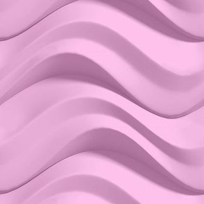 Rippled Pink Waves