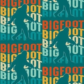 Bigfoot Sasquatch Turquoise