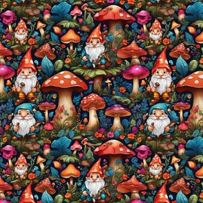 Mushrooms and Gnomes