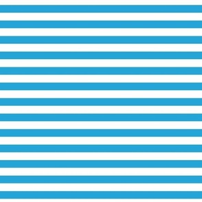 Stripes white blue