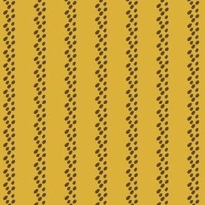Yellow Gold Lacy Pebble Stripes - LG