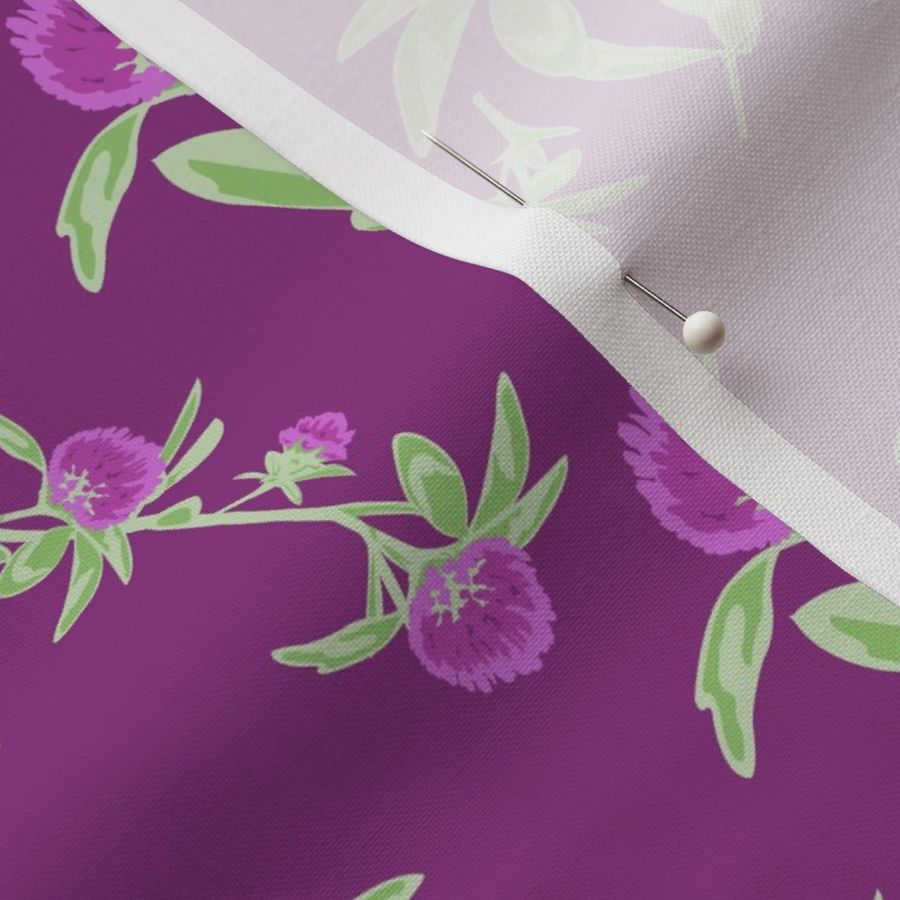 alfalfa flowers Fabric | Spoonflower