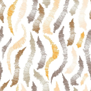Abstract Animal Print - Earthy Tones - Wild Jungle - Earth Colors - Animal Print - Abstract - Zebra Print - Tiger Print - Animal Skin - Minimalist 