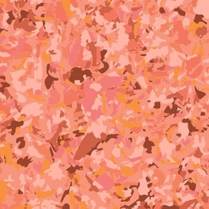Fuzzy Peach Paint Chips _ Oversized